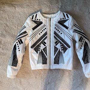 Good condition. Black and white jacket. Nice for fall weather.